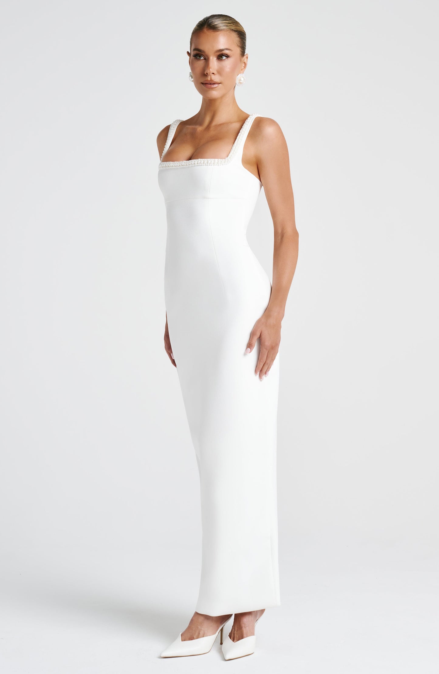 Vestido Midaxi Ines - Marfil