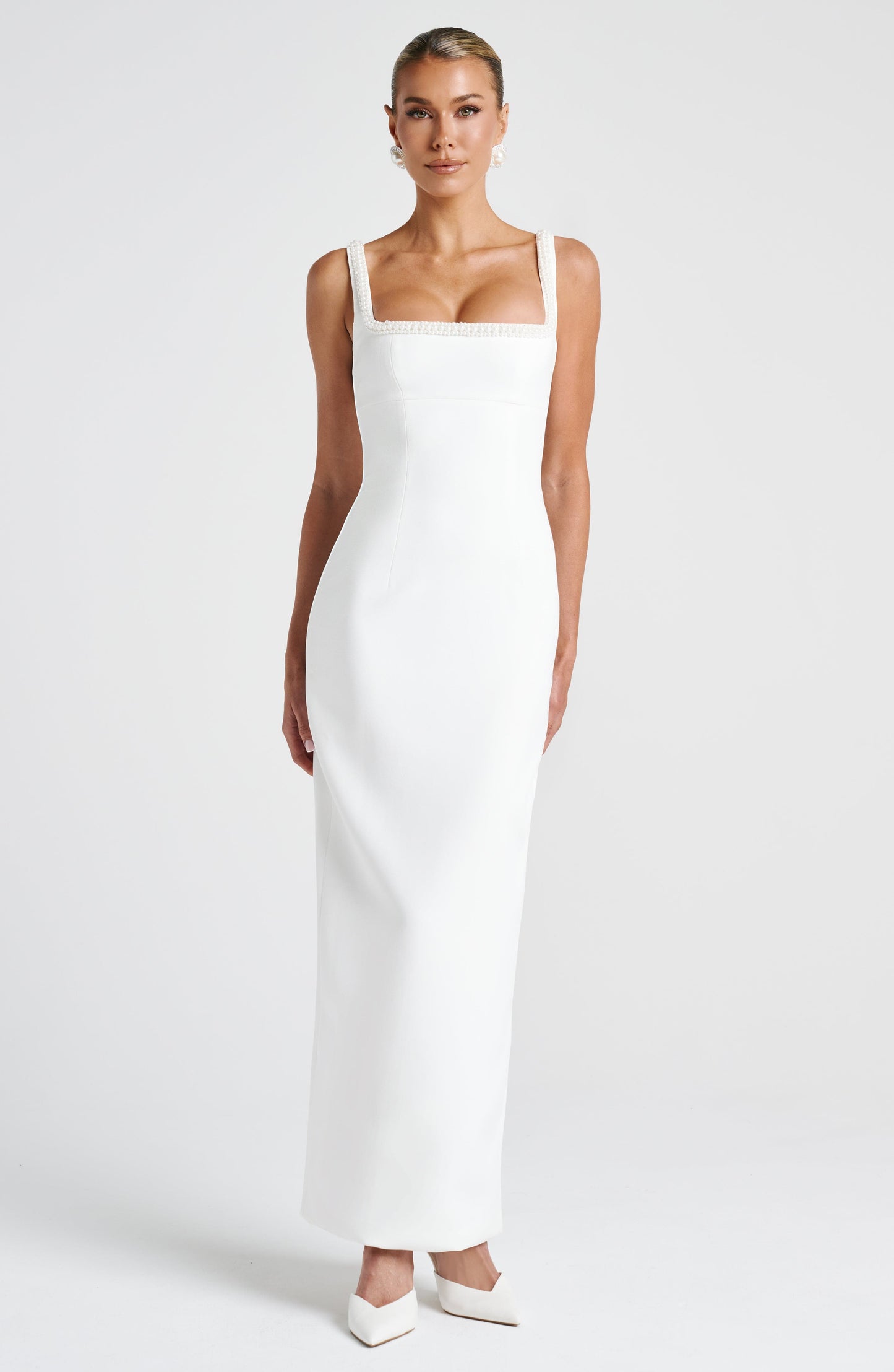 Vestido Midaxi Ines - Marfil