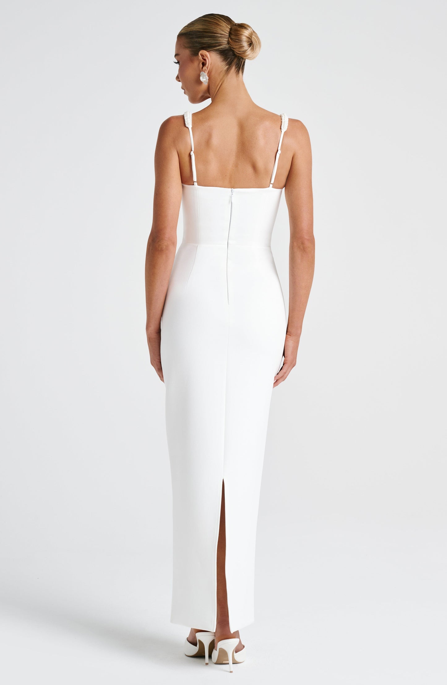 Vestido Midaxi Ines - Marfil