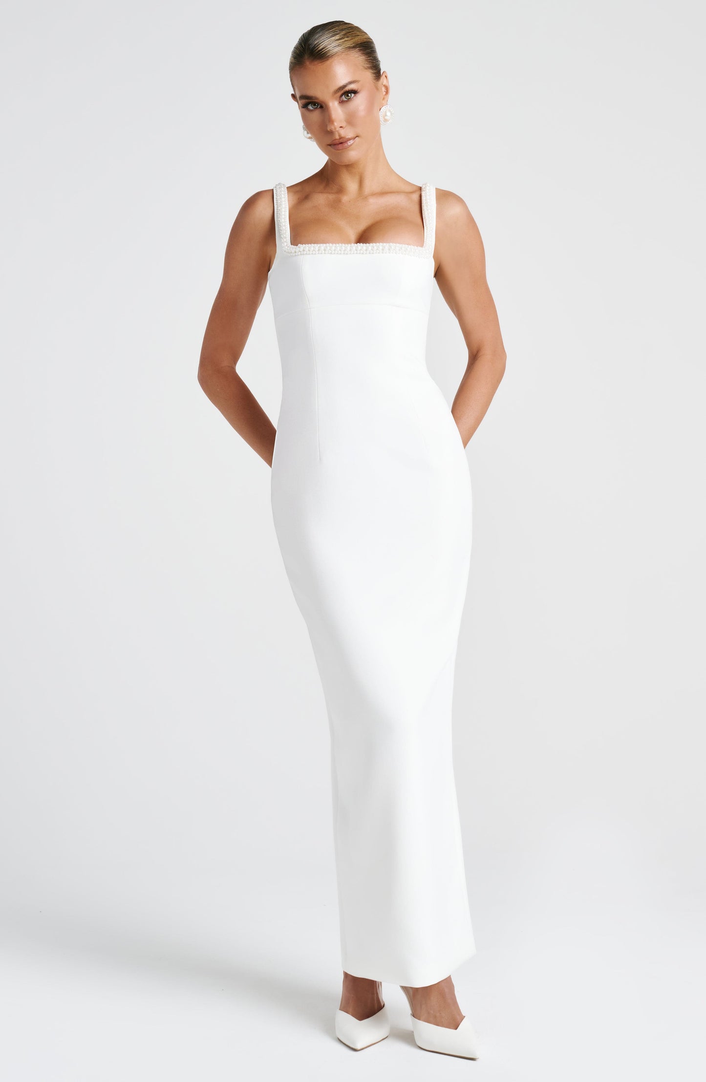 Vestido Midaxi Ines - Marfil